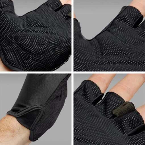 GripGrab Ride Lightweight Padded Gloves - Black -Comfortable Sportswear gripgrab ride lightweight padded gloves black 7 1200863