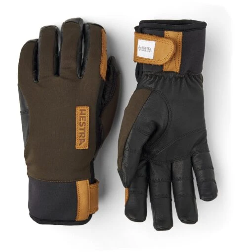 Hestra Ergo Grip Active Wool Terry - 5 Finger Outdoor Gloves - Dark Forest/black -Comfortable Sportswear hestra ergo grip active wool terry 5 finger outdoor gloves dark forest black 1 1324626