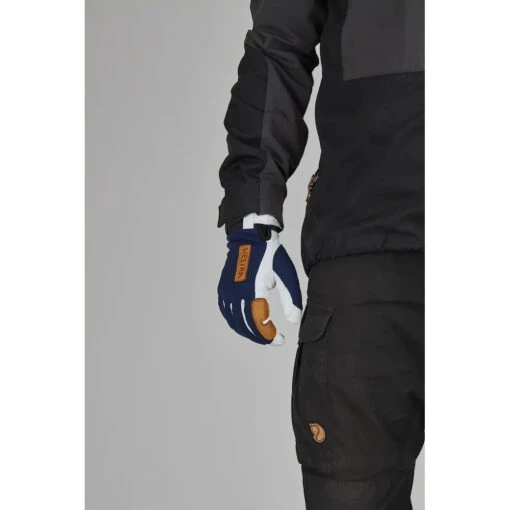 Hestra Ergo Grip Active Wool Terry - 5 Finger Outdoor Gloves - Dark Forest/black -Comfortable Sportswear hestra ergo grip active wool terry 5 finger outdoor gloves navy offwhite 3 1324647