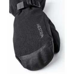 Hestra Powder Gauntlet Mittens - Black -Comfortable Sportswear hestra powder gauntlet mittens black 2 1327789