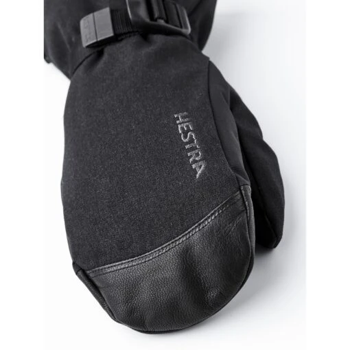 Hestra Powder Gauntlet Mittens - Black -Comfortable Sportswear hestra powder gauntlet mittens black 2 1327789