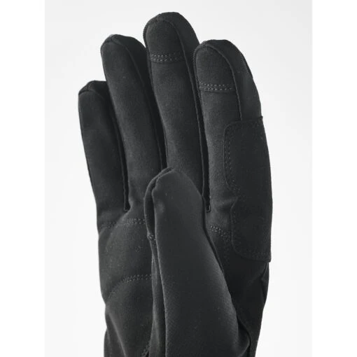 Hestra Windstopper Tracker - 5 Finger Bike Gloves - Black/black -Comfortable Sportswear hestra windstopper tracker 5 finger bike gloves black black 2 1552675