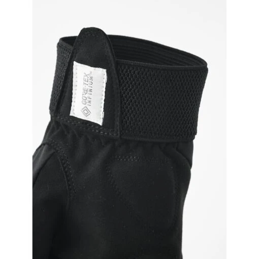 Hestra Windstopper Tracker - 5 Finger Bike Gloves - Black/black -Comfortable Sportswear hestra windstopper tracker 5 finger bike gloves black black 5 1552679