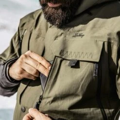 Lundhags Ocke Jacket - Forest Green/Charcoal 616 -Comfortable Sportswear lundhags ocke waterproof jacket forest green 616 2 1337257