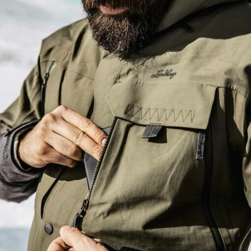 Lundhags Ocke Jacket - Forest Green/Charcoal 616 -Comfortable Sportswear lundhags ocke waterproof jacket forest green 616 2 1337257