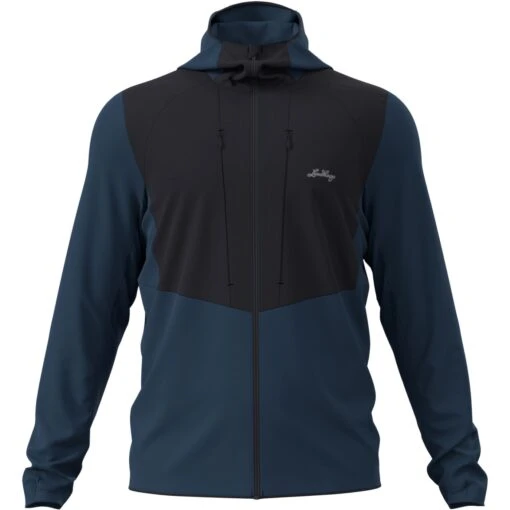 Lundhags Padje Merino Block Hoodie Jacket - Light Navy 480 -Comfortable Sportswear lundhags padje merino block hoodie jacket light navy 480 1401850