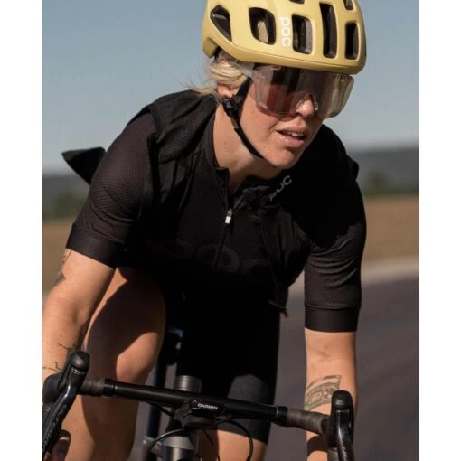 POC Devour Glasses - Mirror Lens - Hydrogen White/Brown Silver -Comfortable Sportswear ma1001 devour 1048 transparant crystal 2 950387