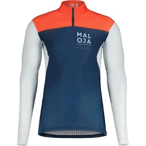 Maloja CastelfondoM. Nordic Race Aero Shirt - Midnight Multi 8618 34219 -Comfortable Sportswear maloja castelfondom 1358720