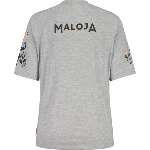 Maloja HolunderM. Women's 3/4 Shirt - Grey Melange 7096 -Comfortable Sportswear maloja holunderm 1218365