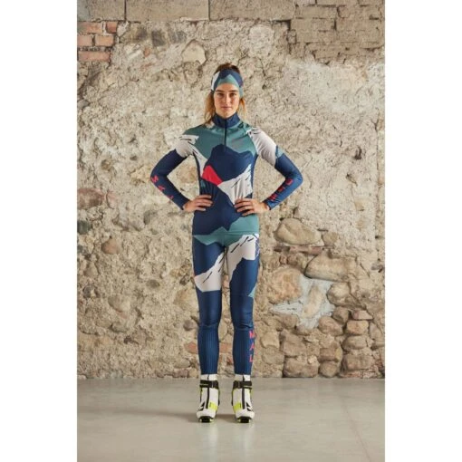 Maloja LohblüteM. Nordic Race Aero Women's Shirt - Midnight Mountain Glow 8809 -Comfortable Sportswear maloja lohbluetem 1530618