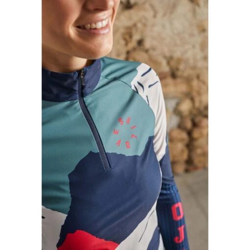 Maloja LohblüteM. Nordic Race Aero Women's Shirt - Midnight Mountain Glow 8809 -Comfortable Sportswear maloja lohbluetem 1530619