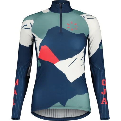 Maloja LohblüteM. Nordic Race Aero Women's Shirt - Midnight Mountain Glow 8809 -Comfortable Sportswear maloja lohbluetem 1530626
