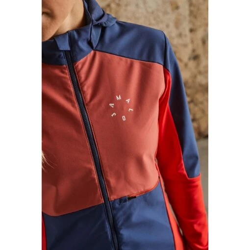 Maloja NeshaM. Nordic Hybrid Softshell Women's Jacket - Chocolate Multi 8785 -Comfortable Sportswear maloja nesham 1531041