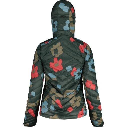 Maloja RehM. Light Mountaineering ReDown Women's Jacket - Deep Forest Primrose 8795 -Comfortable Sportswear maloja rehm 1540949