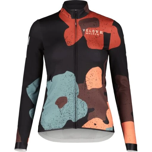 Maloja ToadstoolM. 1/1 Women's Cycle Jacket - Moonless Primrose 8754 -Comfortable Sportswear maloja toadstoolm 1540939