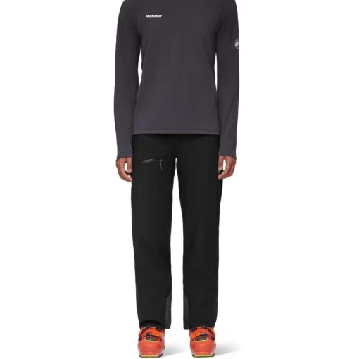 Mammut Stoney Hardshell Pants Men - Black-white -Comfortable Sportswear mammut stoney hardshell pants men black white 1 1323559