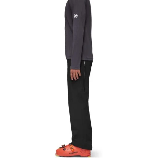 Mammut Stoney Hardshell Pants Men - Black-white -Comfortable Sportswear mammut stoney hardshell pants men black white 2 1323560