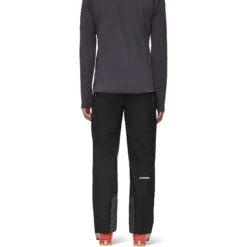 Mammut Stoney Hardshell Pants Men - Black-white -Comfortable Sportswear mammut stoney hardshell pants men black white 3 1323561