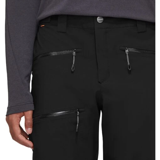 Mammut Stoney Hardshell Pants Men - Black-white -Comfortable Sportswear mammut stoney hardshell pants men black white 4 1323562