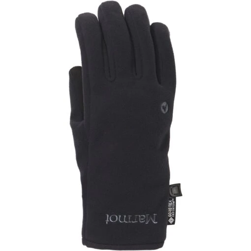 Marmot Infinium WINDSTOPPER Fleece Gloves - Black -Comfortable Sportswear marmot infinium windstopper fleece gloves black 1 1532777