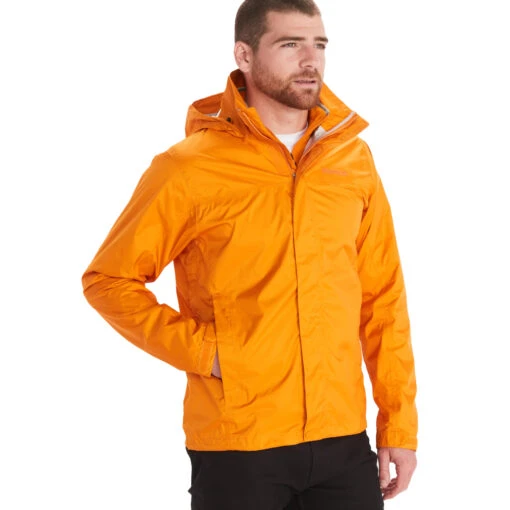 Marmot PreCip Eco Jacket - Orange Pepper -Comfortable Sportswear marmot precip eco jacket orange pepper 4 1429428