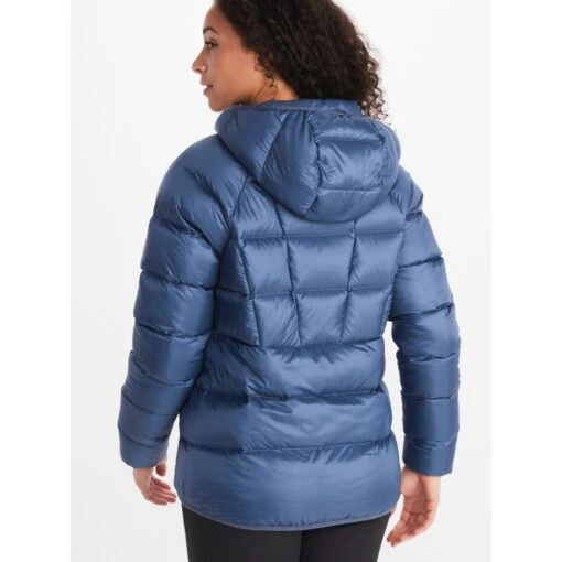 Marmot Women Hype Down Hoody - Storm -Comfortable Sportswear marmot women hype down hoody storm 2 1294190