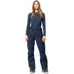 Norrona Lofoten Gore-Tex Pro Pants Women - Indigo Night -Comfortable Sportswear norrona lofoten gore tex pro pants women indigo night 4 1517868