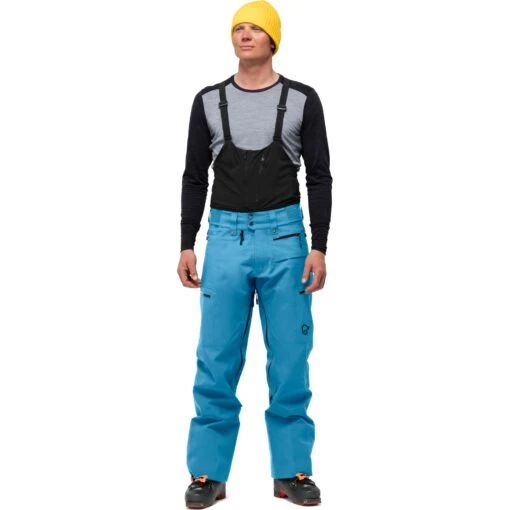 Norrona Lofoten Gore-Tex Pro Plus Pants Men - Hawaiian Surf -Comfortable Sportswear norrona lofoten gore tex pro plus pants men hawaiian surf 3 1517969