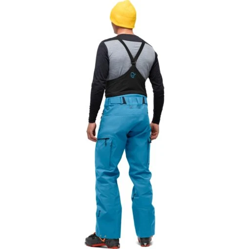 Norrona Lofoten Gore-Tex Pro Plus Pants Men - Hawaiian Surf -Comfortable Sportswear norrona lofoten gore tex pro plus pants men hawaiian surf 4 1517970