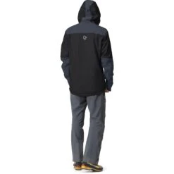 Norrona Trollveggen Gore-Tex Pro Light Jacket Men - Caviar/Cool Black -Comfortable Sportswear norrona trollveggen gore tex pro light jacket men caviar cool black 3 1464823