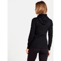 Odlo Active Warm Long-Sleeve Base Layer Top With Facemask Women - Black -Comfortable Sportswear odlo womens active warm eco base layer top with facemask 159141 15000 black 6 1002396