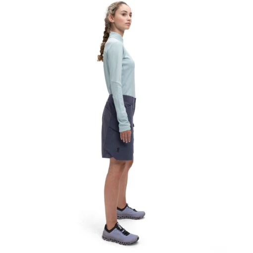 On Running On Explorer Shorts Women - Flint -Comfortable Sportswear on explorer shorts women flint 3 1203537