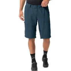 Vaude Men's Tamaro Shorts II - Dark Sea -Comfortable Sportswear vaude mens tamaro shorts ii dark sea 4 1384428